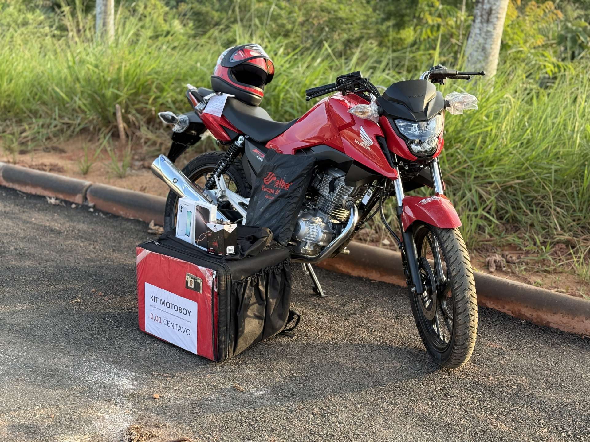 KIT MOTOBOY ou 20 MIL - MOTO, CNH, CELULAR, CAPACETE, CAPA DE CHUVA, BAG, SUPORTE P/ CELULAR